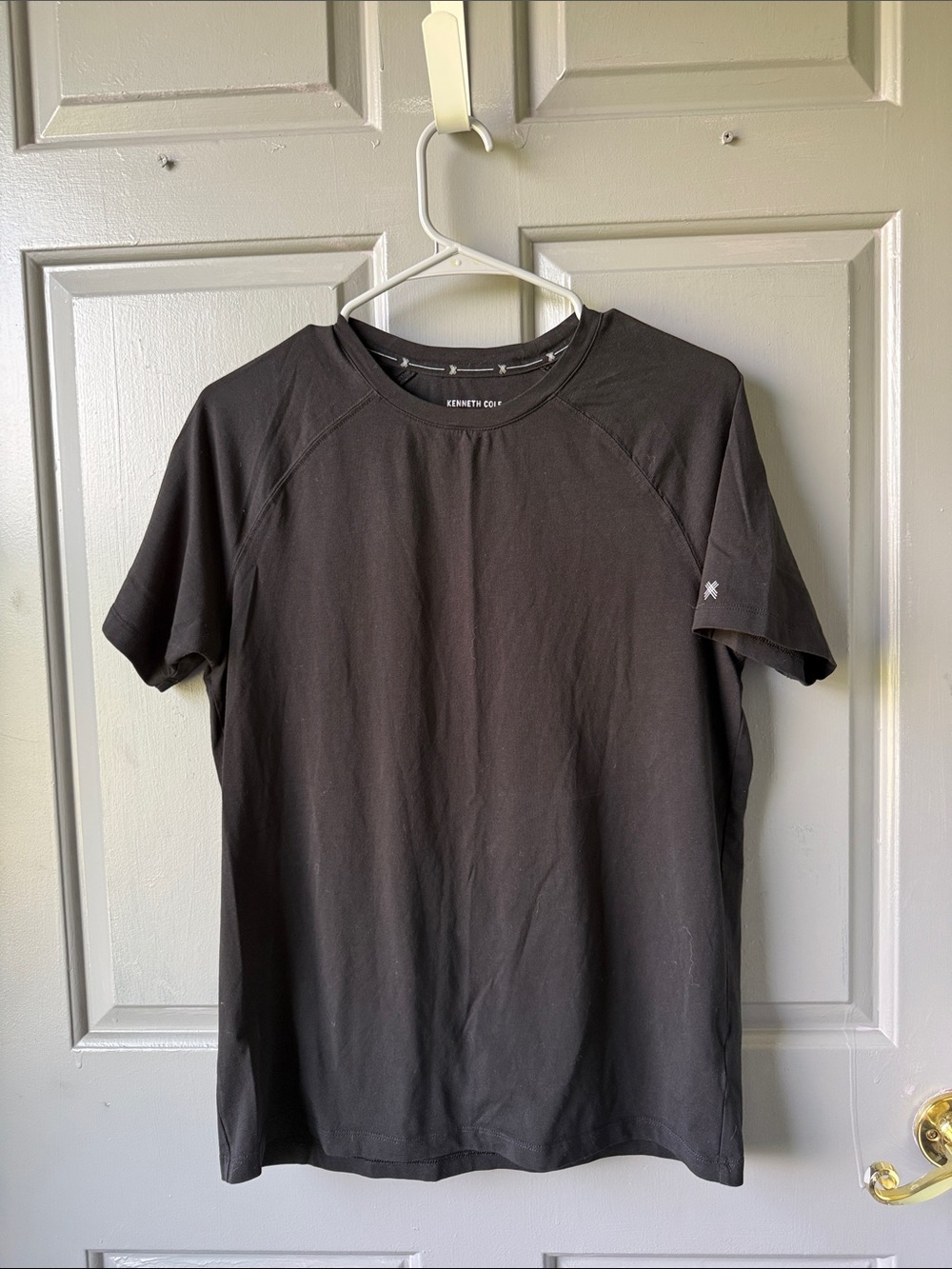 Kenneth Cole Black Short Sleeve Crew Tee
